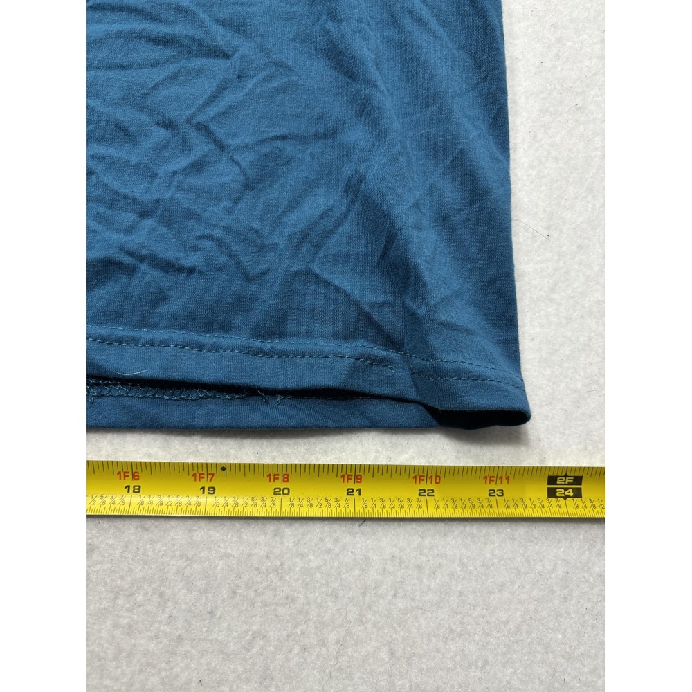 Academy Sports + Outdoors Shirt Womens XL Blue World's Most Okayest Mom Tee - Picture 8 of 11